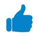 a thumbs up icon