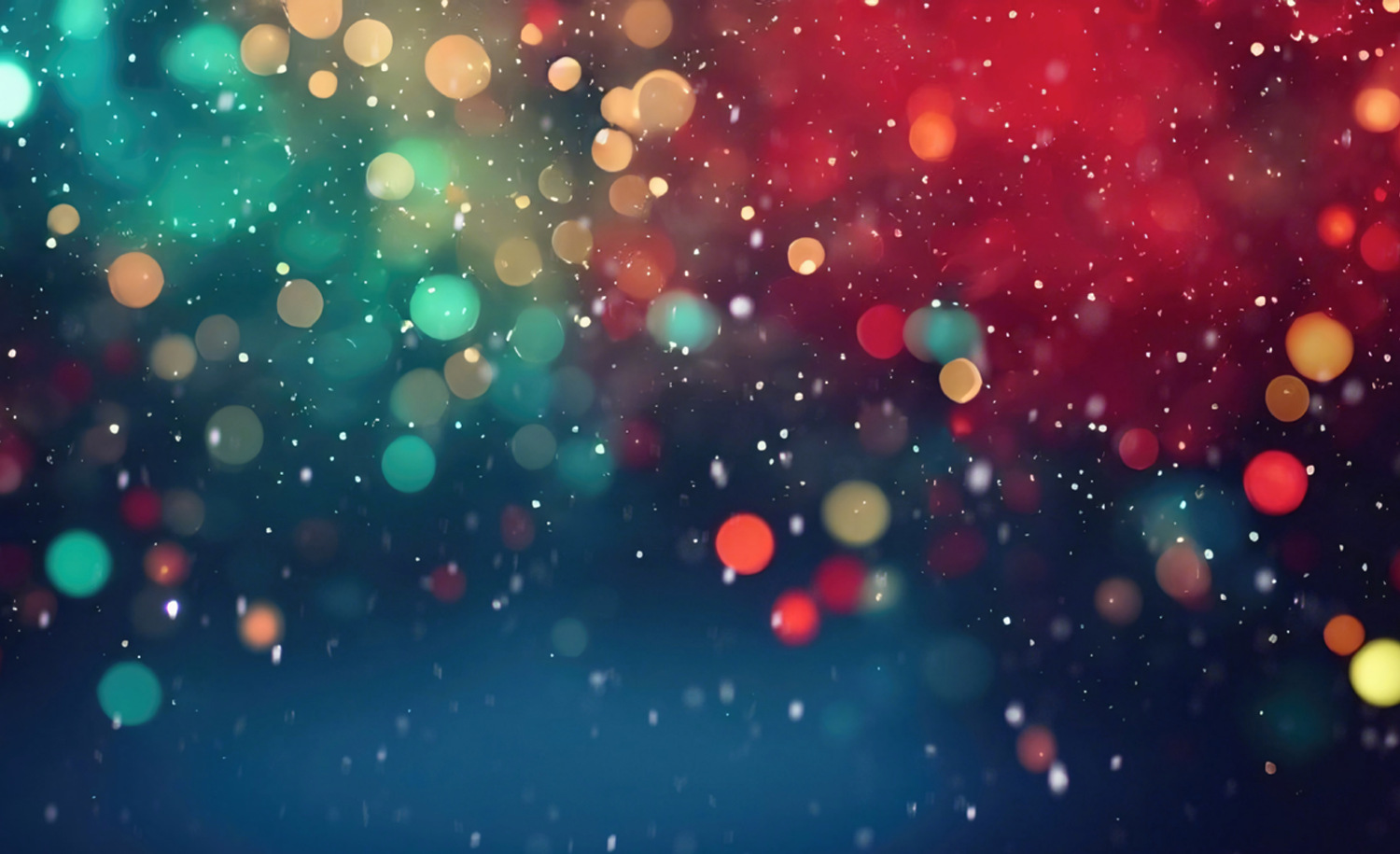 A picture of colorful sparkles.