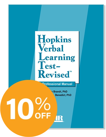 Photo of Hopkins Verbal Learning Test Revised ™