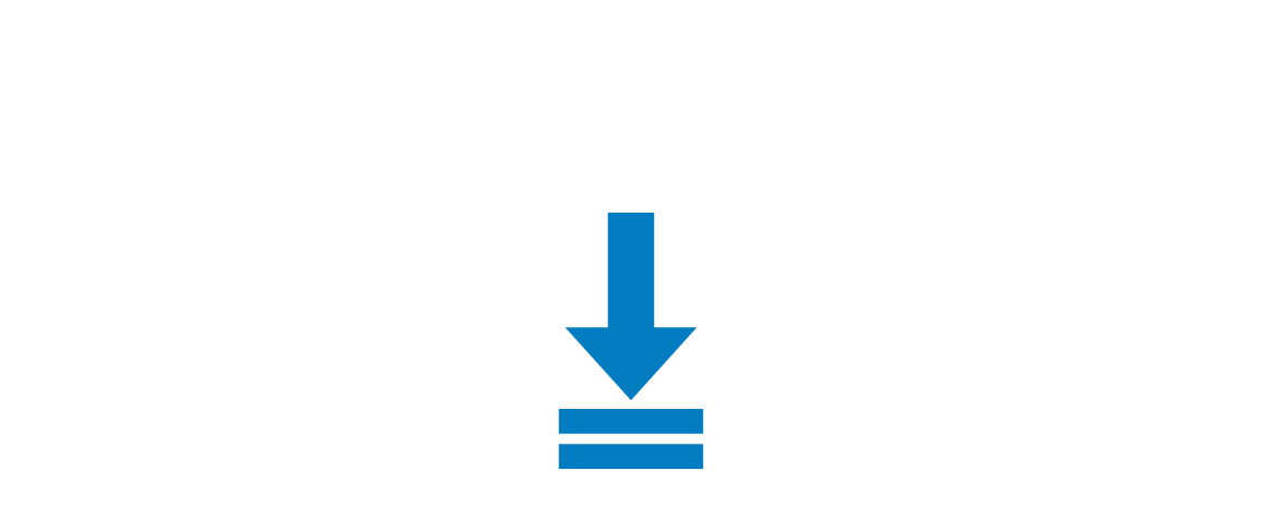 Blue export icon