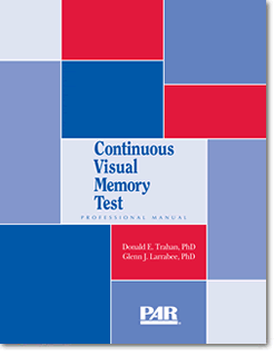 Photo of Continuous Visual Memory Test