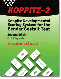 Photo of Koppitz Developmental Scoring System for the Bender ®  Gestalt Test, Second Edition