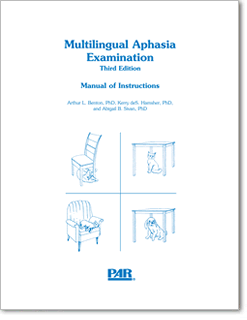 Photo of Multilingual Aphasia Examination, Third Edition