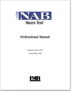 Photo of NAB ®  Mazes Test ™