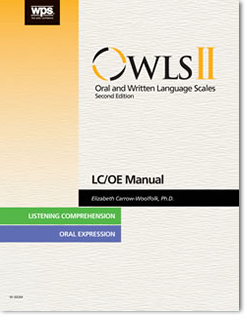 Photo of Oral and Written Language Scales ™ , Second Edition