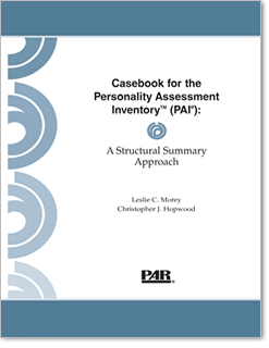 Photo of Casebook for the Personality Assessment Inventory ™ (PAI ® ): A Structural Summary Approach