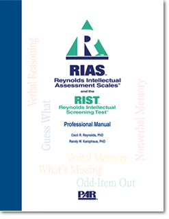 Photo of Reynolds Intellectual Assessment Scales ™ | RIAS | PAR