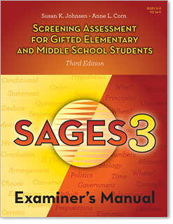 Photo of Screening Assessment for Gifted Elementary and Middle School Students Third Edition