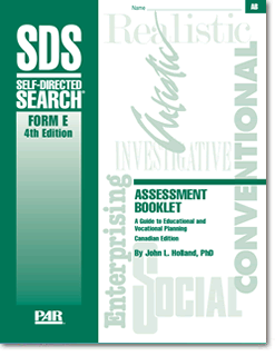 Photo of Self-Directed Search ®  Form E, 4th Edition: English Canadian Version