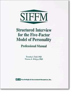 Photo of Structured Interview for the Five-Factor Model of Personality | SIFFM | PAR