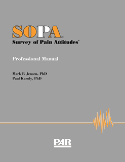 Photo of Survey of Pain Attitudes ™ | SOPA | PAR