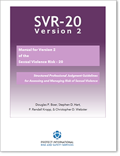 Photo of Sexual Violence Risk 20, Version 2 | SVR-20 V2 | PAR