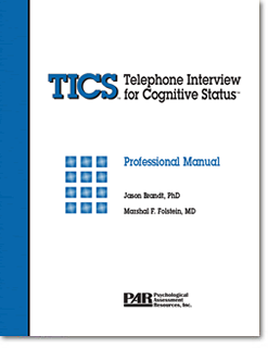 Photo of Telephone Interview for Cognitive Status ™