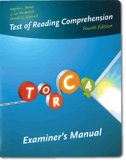 Photo of Test of Reading Comprehension, Fourth Edition | TORC-4 | PAR